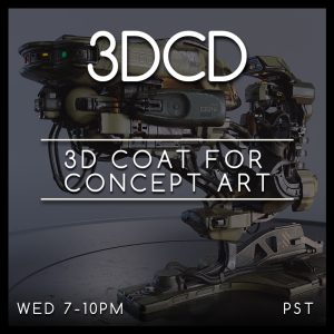 3DCD - 3D Coat for Concept Art